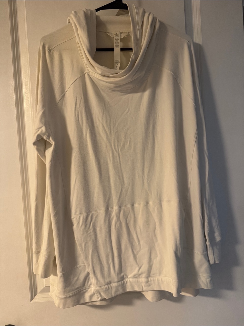 lululemon athletica white Cowl Neck Sweater